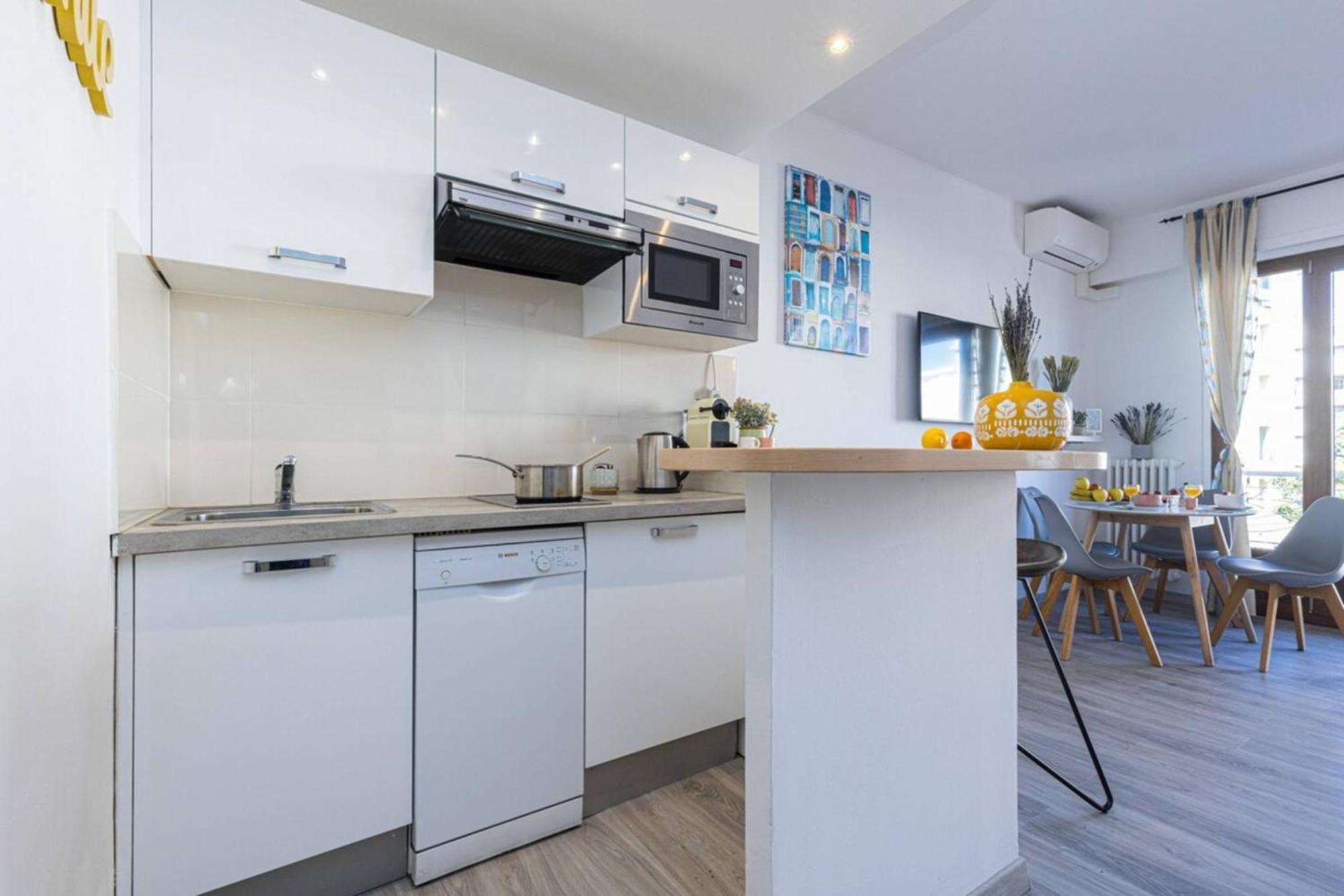 Buffa 21 - 2Min From The Sea - Terrace Apartment Nice Luaran gambar