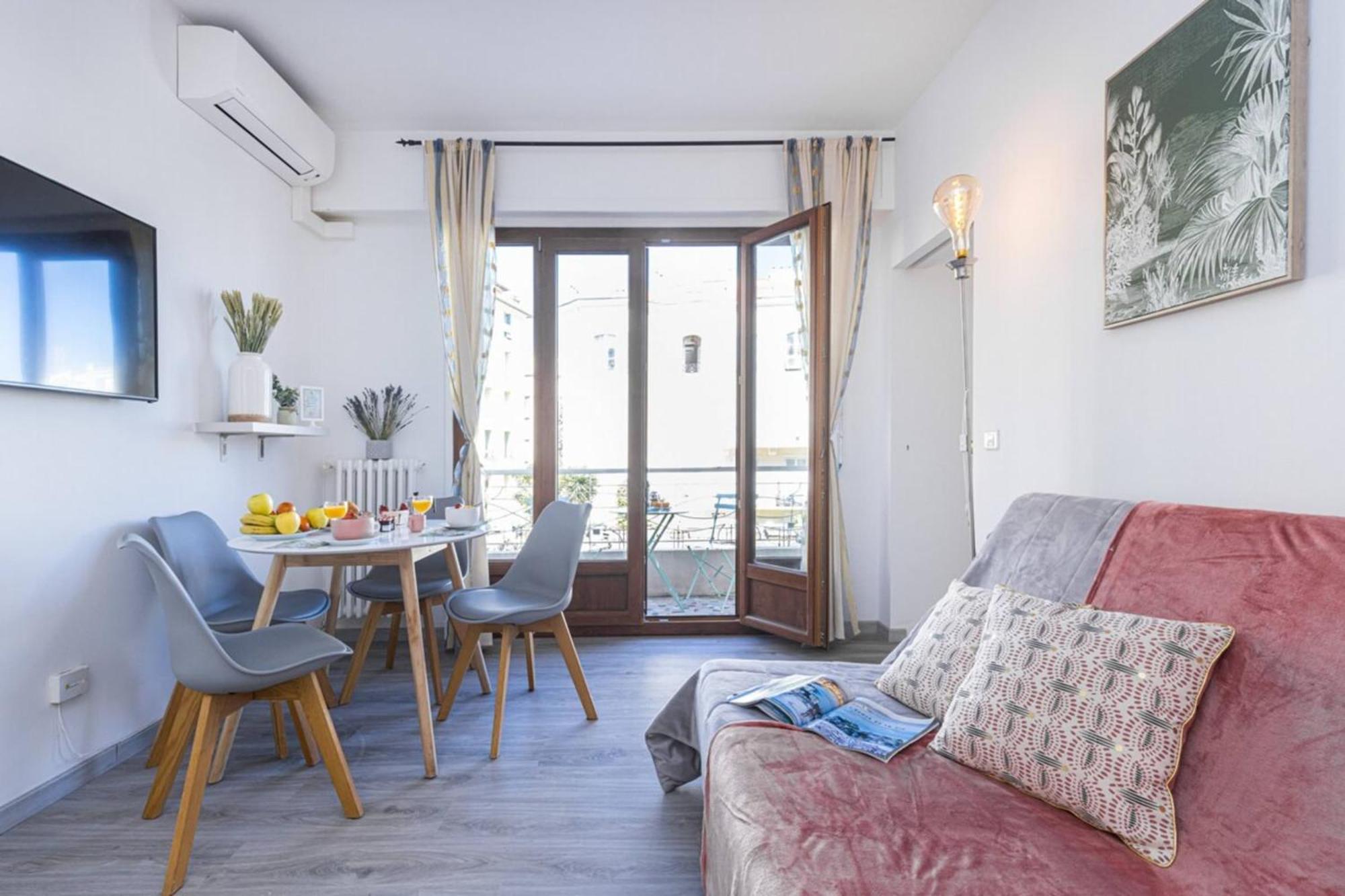 Buffa 21 - 2Min From The Sea - Terrace Apartment Nice Luaran gambar
